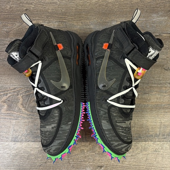 ? Nike x Off-White Air Force 1 Mid SP “Black” – Size 13– DO6290-001 main image 12